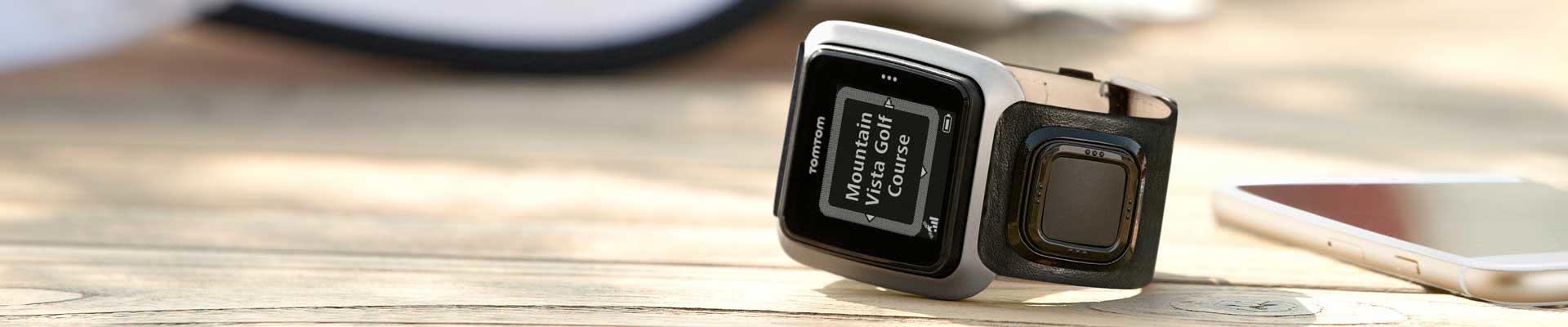 tomtom premium golf watch