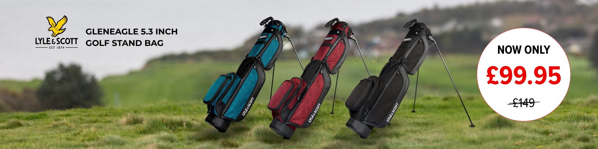 Banner lyle-scott-gleneagle-golf-stand-bag