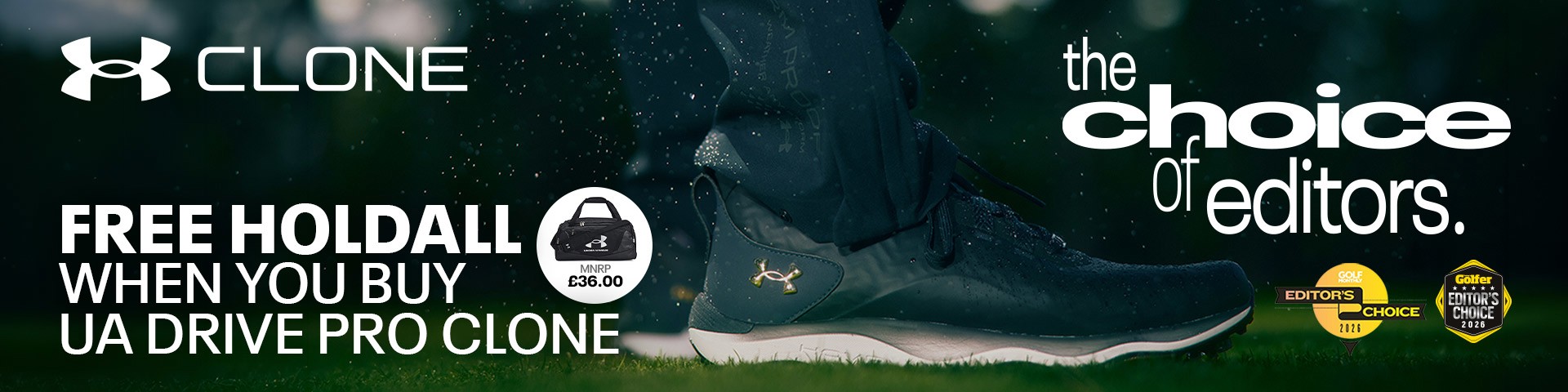 Banner under-armour-mens-drive-pro-clone-spike-shoes