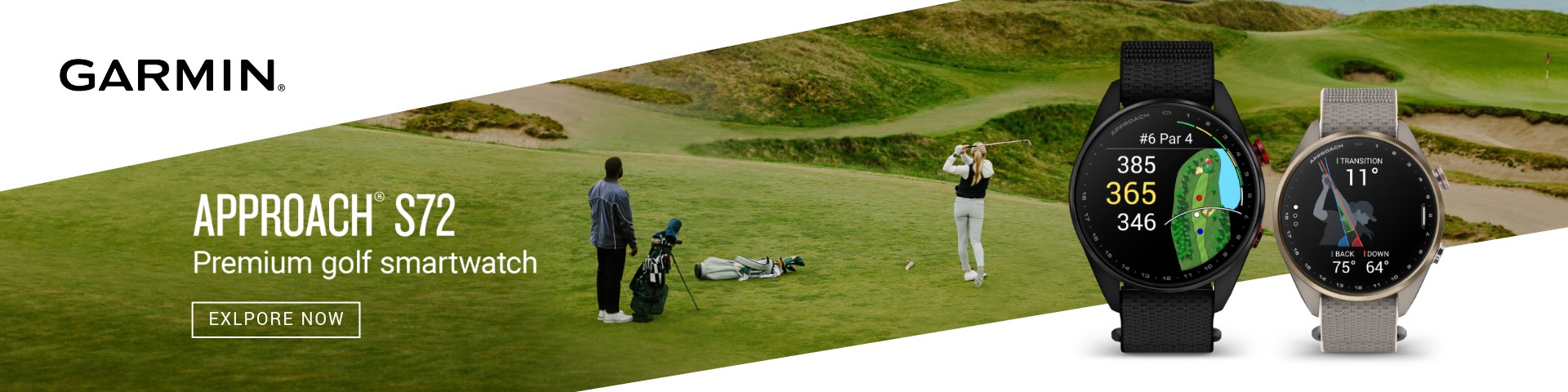 Banner garmin-golf