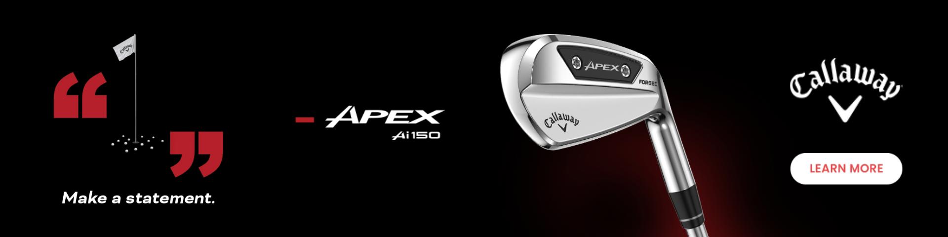Banner callaway-apex-ai-irons
