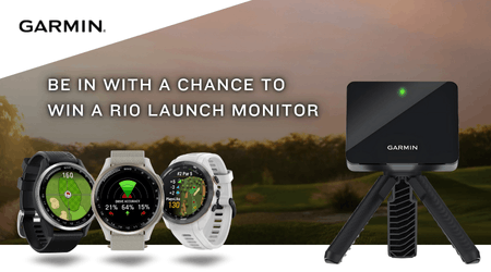 Buy a Garmin Approach GPS Watch – Enter to Win a R10 Launch Monitor!