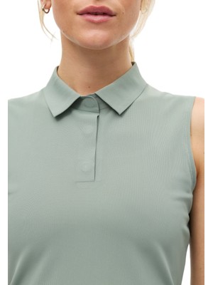 Rohnisch Ladies Fluid Tech Sleeveless Polo Shirt - Slim Fit