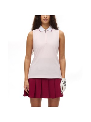 Rohnisch Ladies Rib Sleeveless Polo Shirt