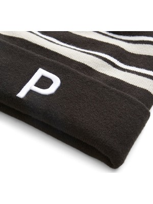 Puma Mens WRMLBL Stripe Pom Beanie