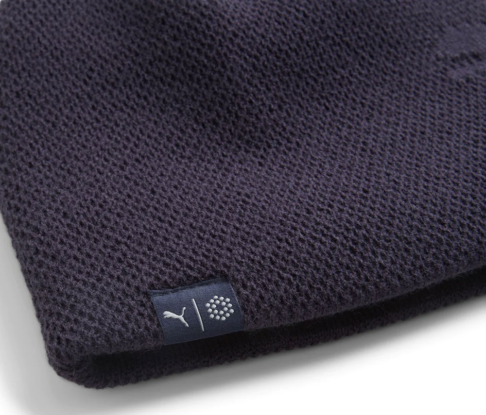 Puma Ribbed Classic Cuff Navy Blue Beanie