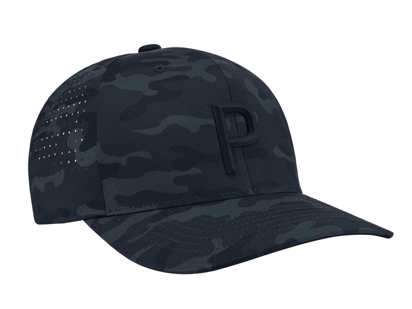 Puma Mens Camo Tech P Snapback Cap - Golfonline