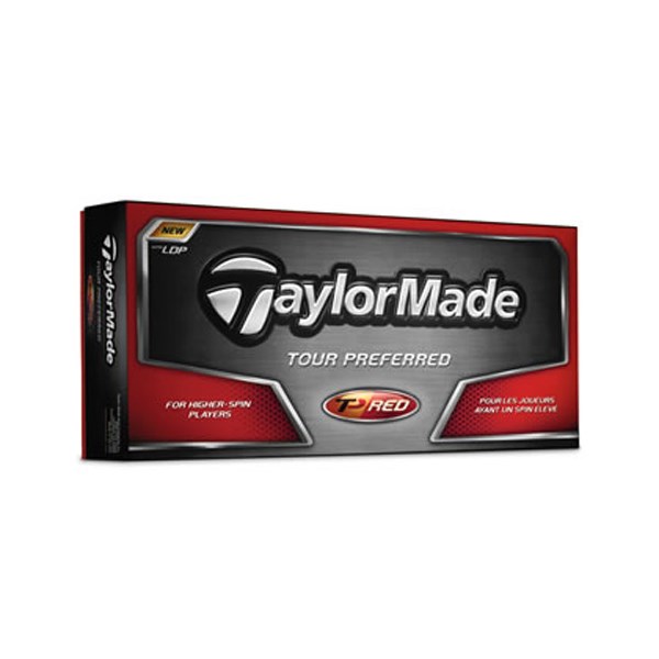 TaylorMade TP Red Balls (12 Balls)