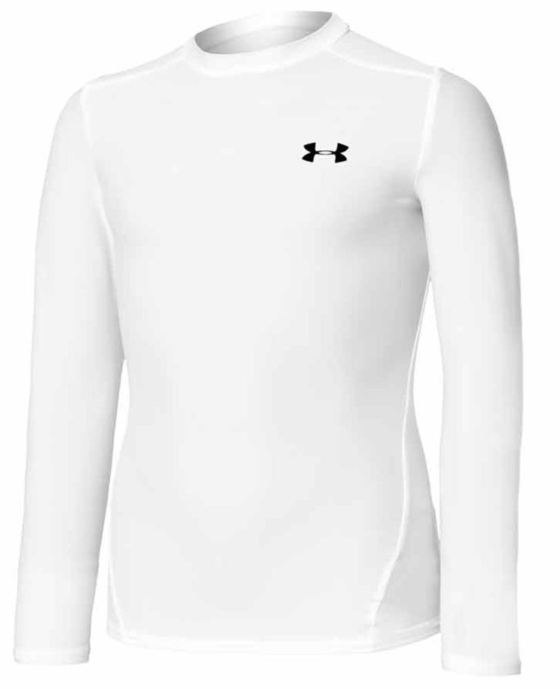 Under Armour Junior Boys ColdGear Compression Mock Baselayer 2014