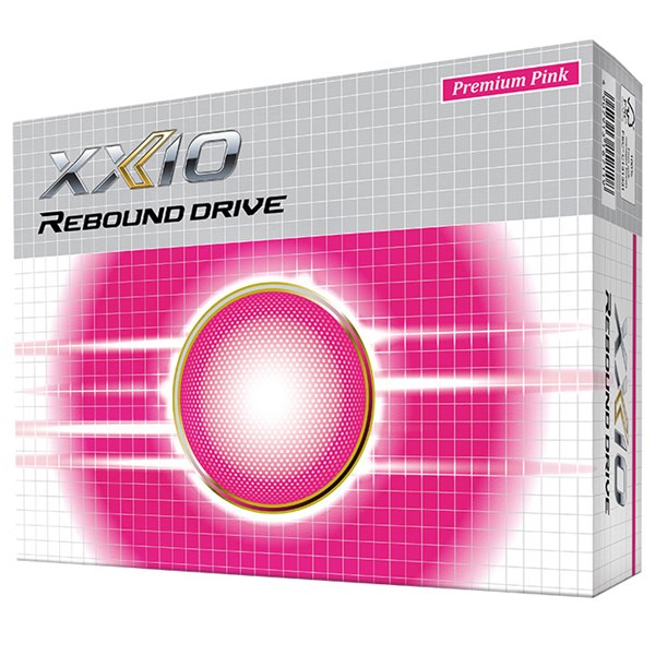 XXIO Rebound Drive Pink Golf Balls 12 Balls
