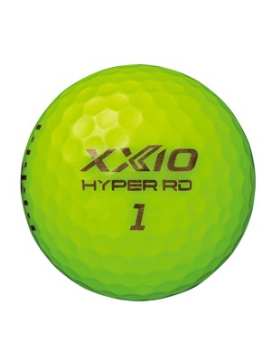 XXIO Hyper RD Premium Lime Yellow Golf Balls (12 Balls)