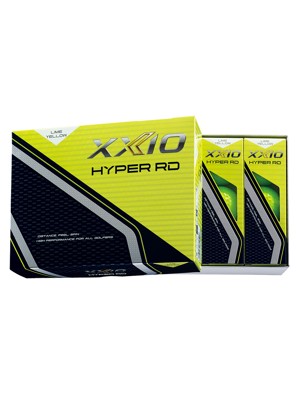 XXIO Hyper RD Premium Lime Yellow Golf Balls (12 Balls)