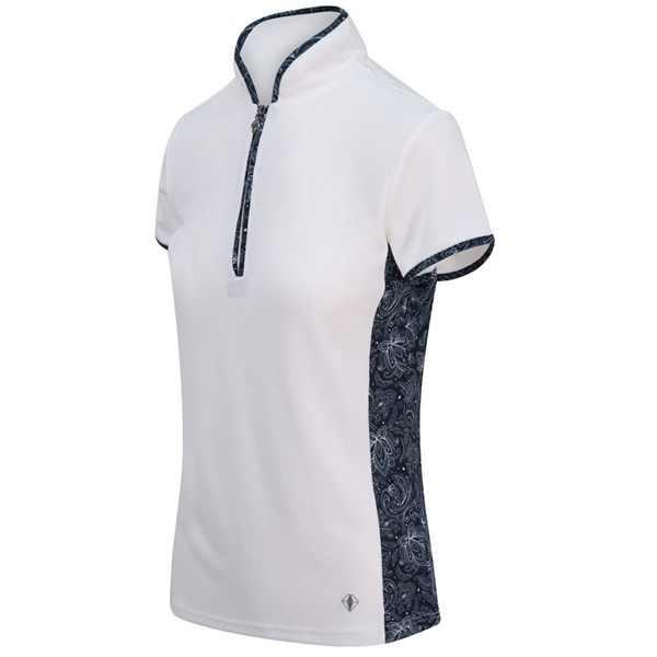 Pure Golf Ladies Bliss Cap Sleeve Polo Shirt