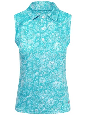 Pure Golf Ladies Rise Sleeveless Polo Shirt