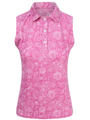 Pure Golf Ladies Rise Sleeveless Polo Shirt