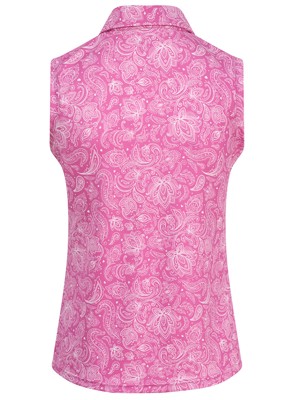 Pure Golf Ladies Rise Sleeveless Polo Shirt