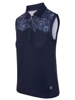 Pure Golf Ladies Trinity Sleeveless Polo Shirt