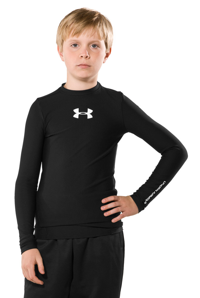 Under Armour Boys Crew Neck Compression Baselayer 2014 - Golfonline