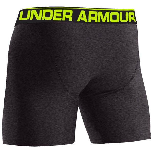 Under Armour Original 6 Inch Mens Boxer Jock Black Sports Underwear Authentic S 