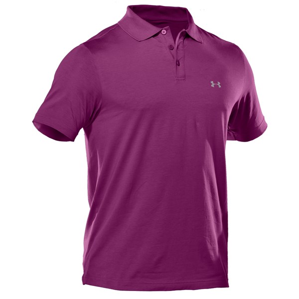 Under Armour Mens Pique HeatGear Polo - Golfonline