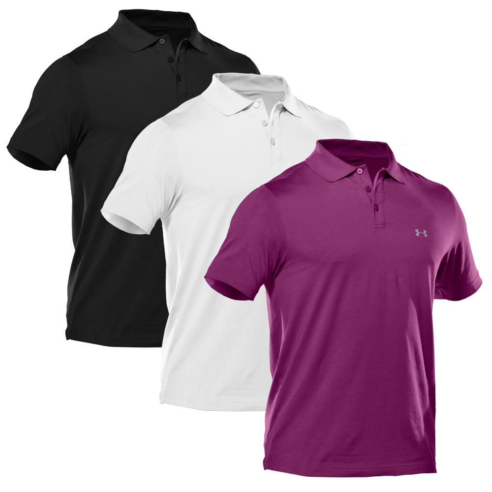 Under Armour Mens Pique HeatGear Polo