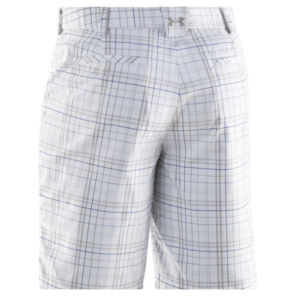 under armour plaid golf shorts