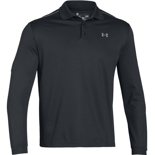 under armour men's coldgear infrared performance long sleeve golf polo