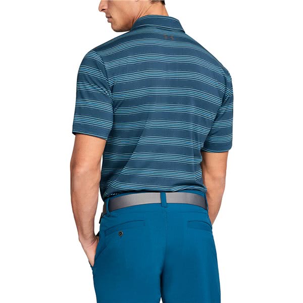 Under Armour Mens Playoff Striped Polo Shirt - Golfonline