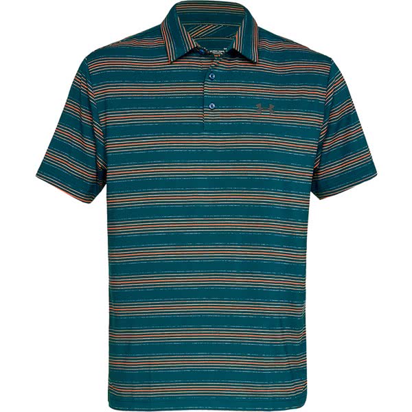 Under Armour Mens Playoff Striped Polo Shirt - Golfonline