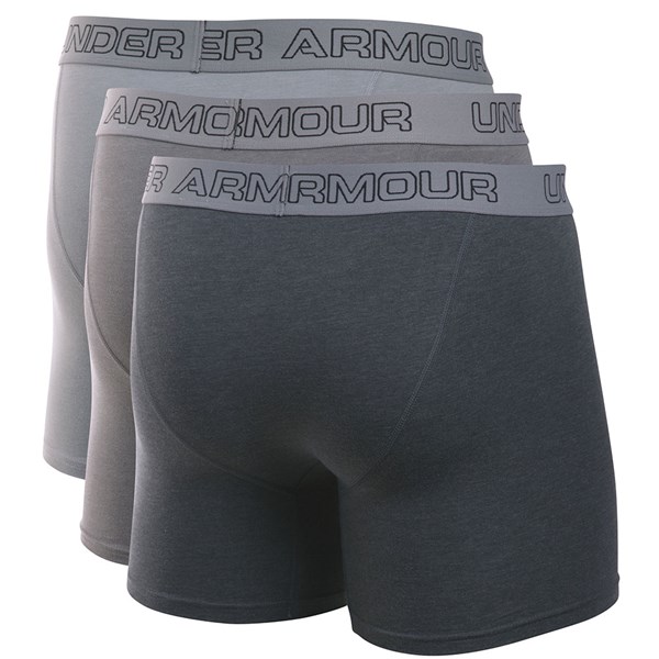 Under Armour Mens Cotton Stretch 6 Inch Boxer Jock | GolfOnline