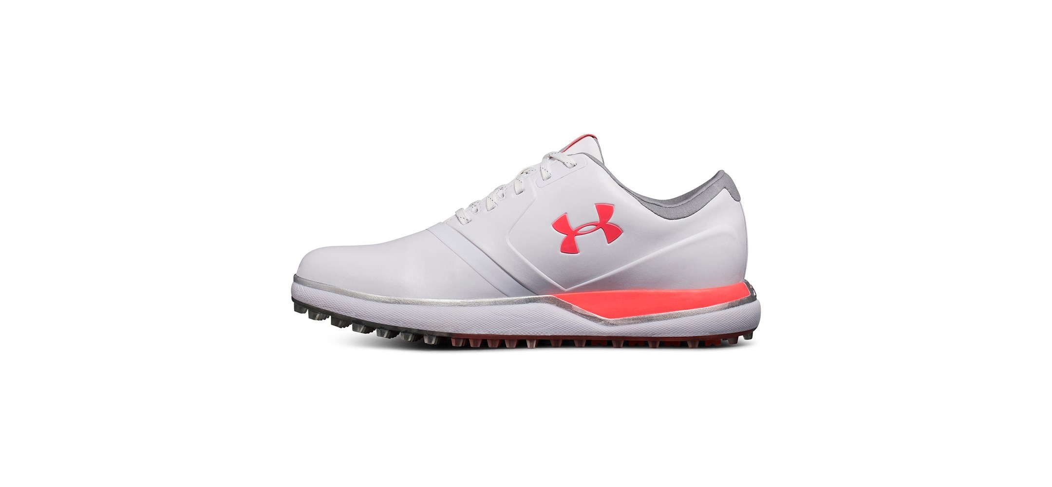 Under Armour Ladies Performance Spikeless Golf Shoes Golfonline   1297176 100 Ex2. X1000 