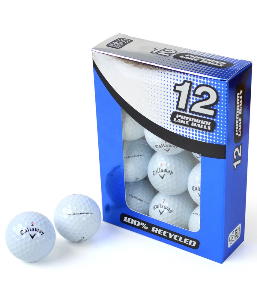 Callaway HEXChrome Pearl Grade Lake Balls (12 Balls)