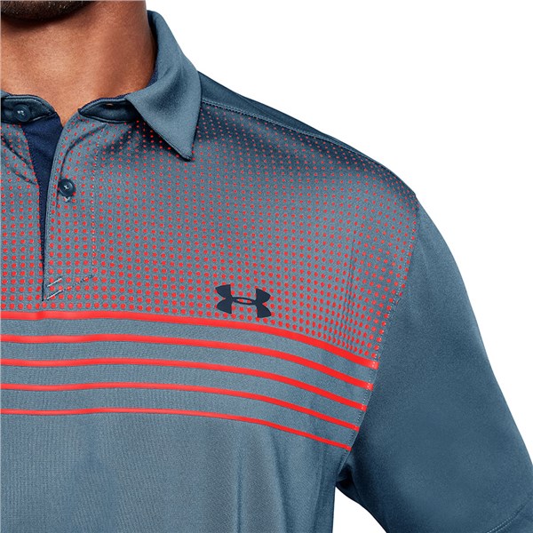 Under Mens CoolSwitch Launch Polo Shirt -