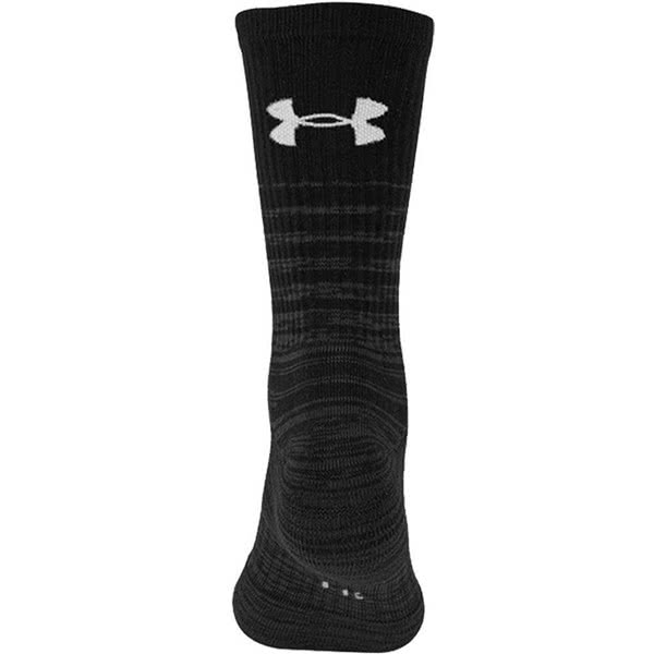 under armour black crew socks