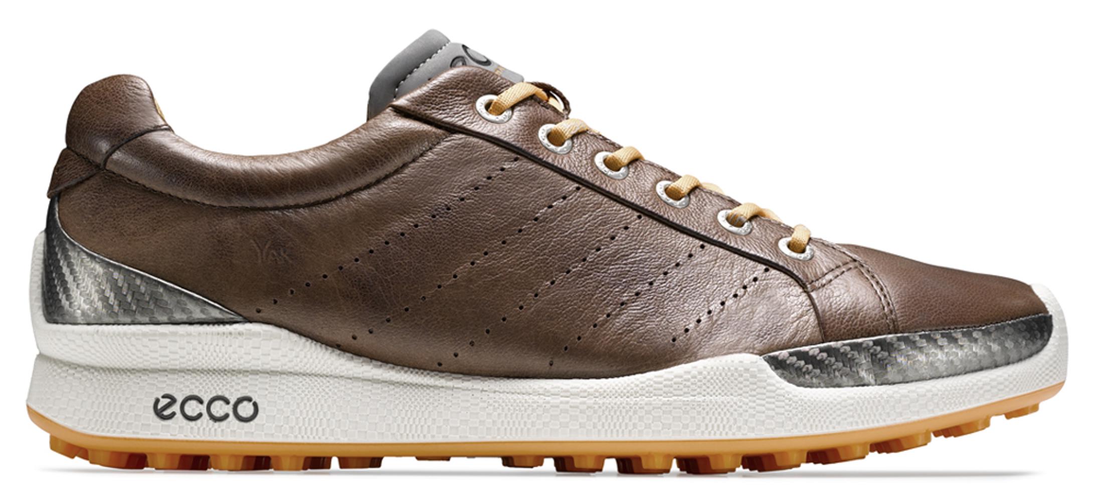 Ecco Mens Biom Hybrid Hydromax Golf Shoes (Cocoa Brown/Fanta)