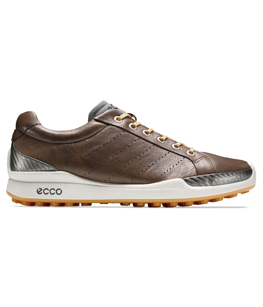 Ecco Mens Biom Hybrid Hydromax Golf Shoes (Cocoa Brown/Fanta)