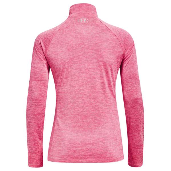 under armour half zip women's pink