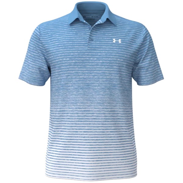 Under Armour Mens Playoff 2.0 Up & Down Stripe Polo Shirt