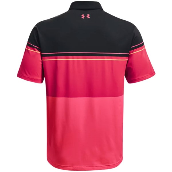 Under Armour Mens Playoff 2.0 Bold Stripe Contrasted Polo Shirt