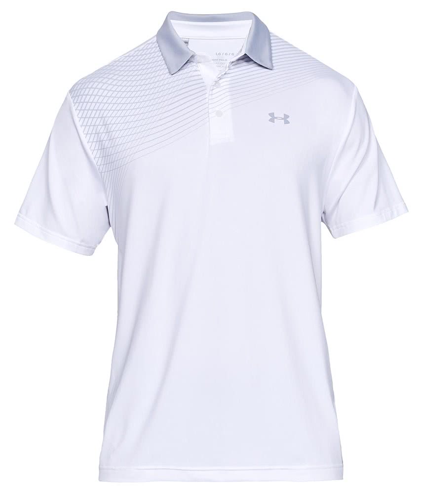 Under Armour Mens Playoff 2.0 Backswing Graphic Polo Shirt