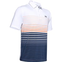 hunter green under armour polo