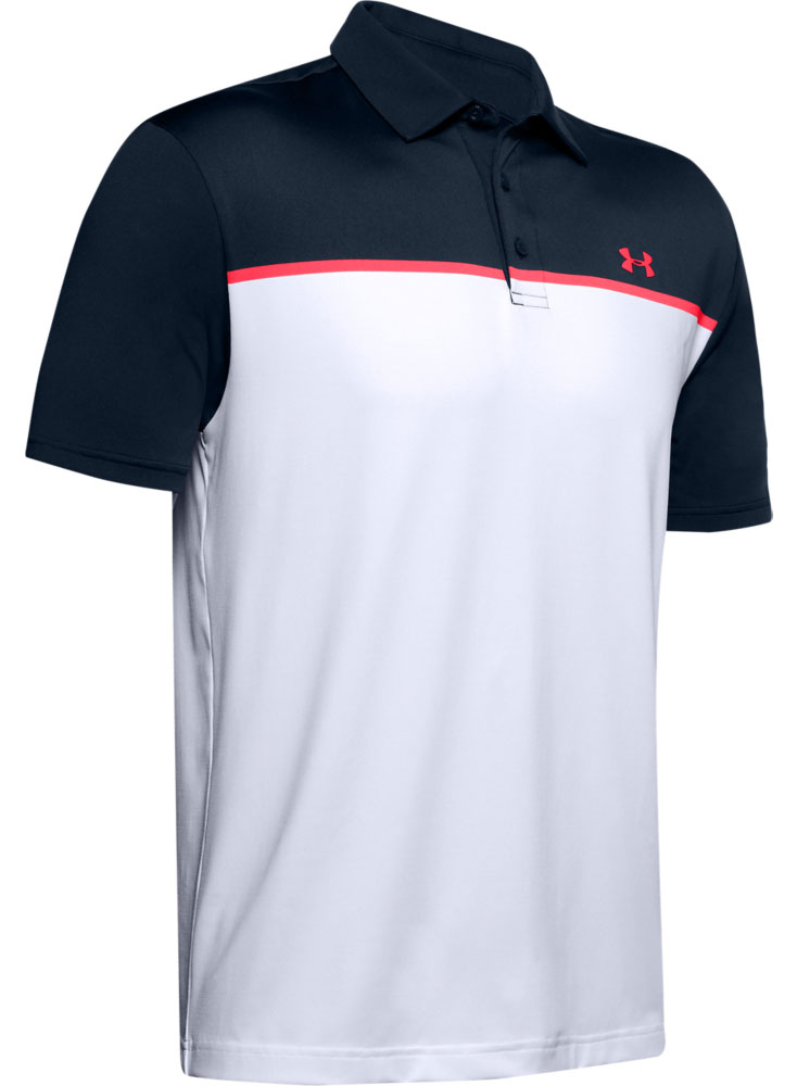under armour men's playoff 2.0 heritage golf polo