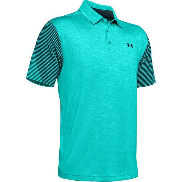 under armour playoff heather polo shirt