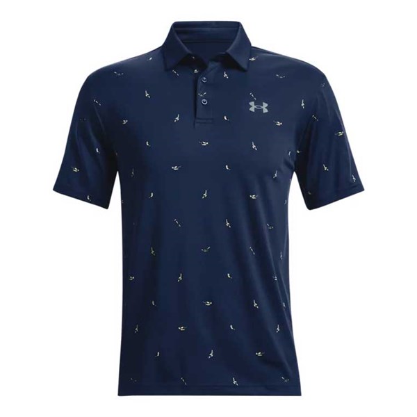 Under Armour Mens Playoff 2.0 Finches Leaf Print Polo Shirt