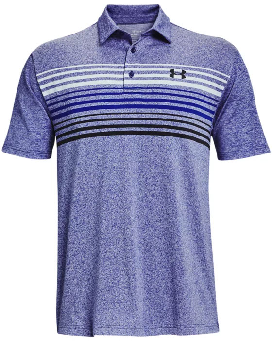 Under Armour Mens Playoff 2.0 Contrast Chest Stripe Polo Shirt