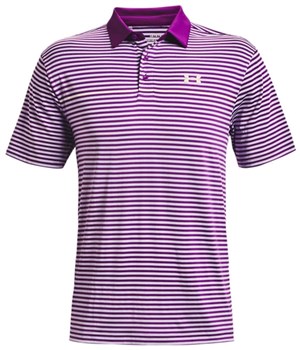 under armour men's playoff 2.0 stripe golf polo