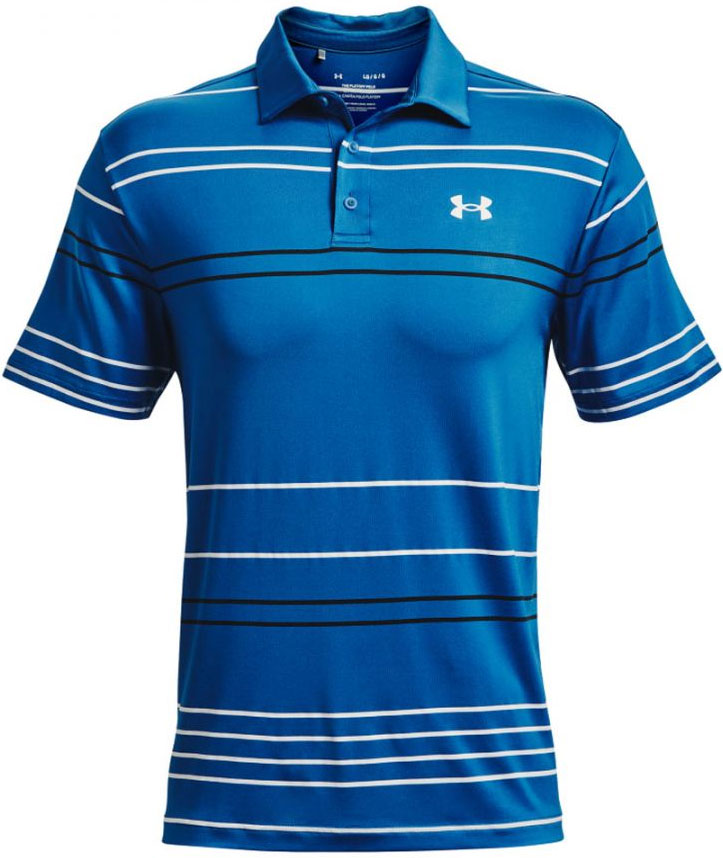 Under Armour Mens Playoff 2.0 Striped Polo Shirt - Golfonline
