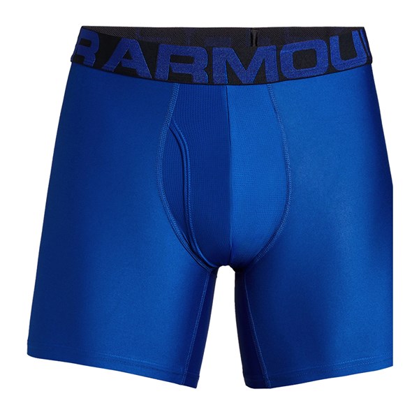 Under Armour Mens Tech 15cm Boxerjock 2 Pack Boxer Shorts Stretch Underwear
