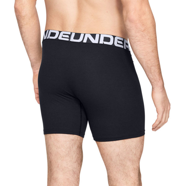 Under Armour Mens Charged Cotton 6 Inch Boxer (3 Pack) Under Armour Mens Charged Cotton 6 Inch Boxer (3 Pack)