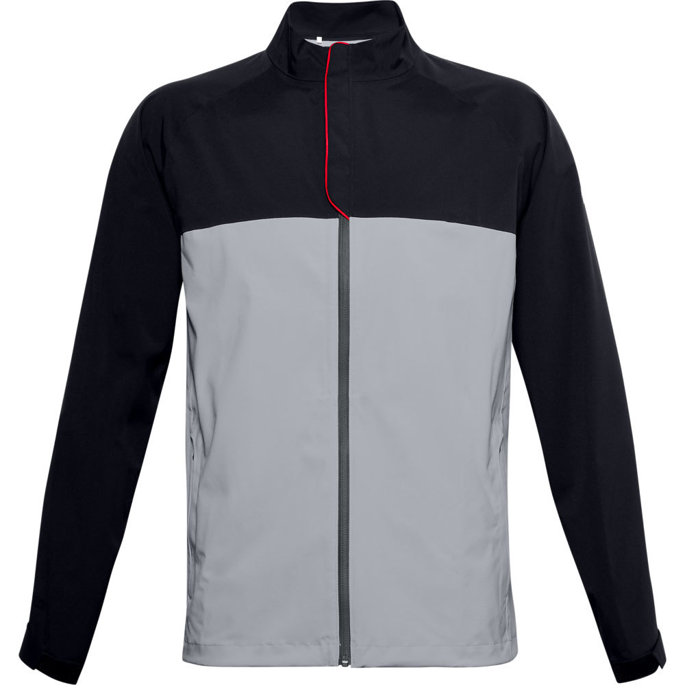 under armour black rain jacket